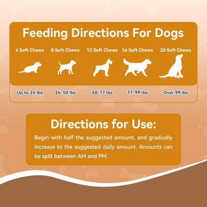 Probiotics for Dogs - Dog Probiotics Chews - Digestive Health Chews with Prebiotics & Enzymes, Gut Health Support, Yeast Balance & Gas Relief - 200 Soft Treats with Pumpkin