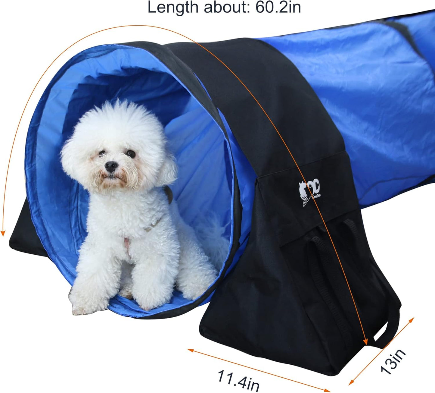 2 Pack Dog Agility Tunnel Sandbags, Dog Agility Equipment, Dog Agility Training (Sandbags,2 Pack)