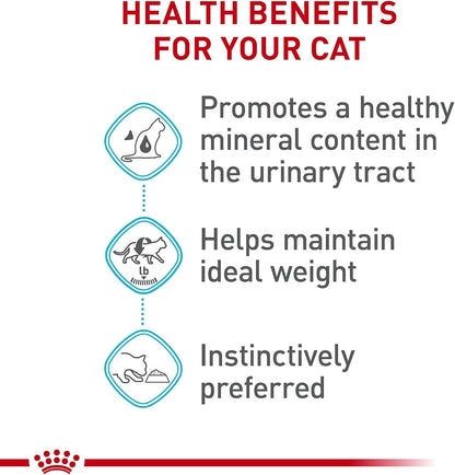 Royal Canin Feline Care Nutrition Urinary Care Adult Thin Slices in Gravy Cat Food, 3 oz (Pack of 12)