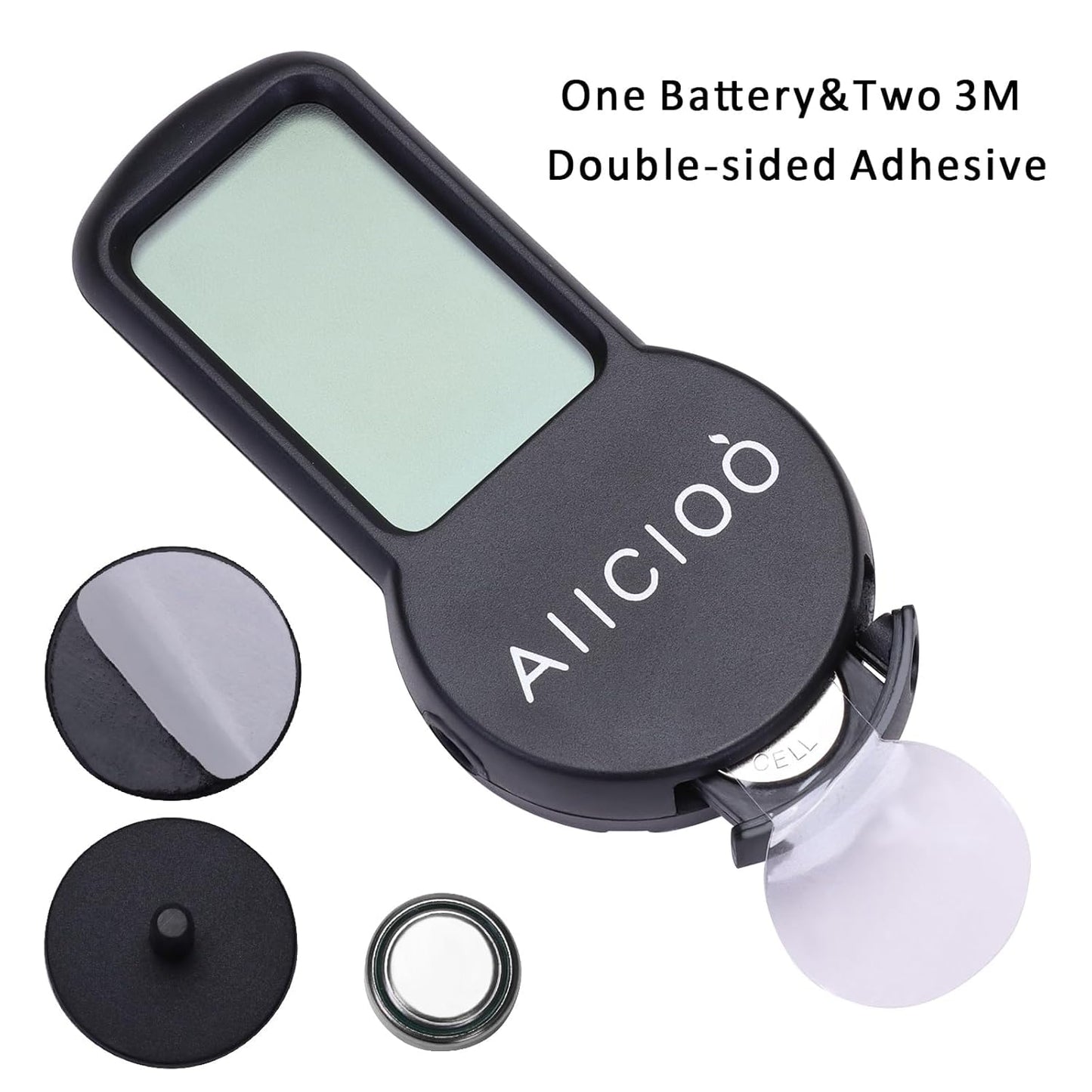 Reptile Thermometer and Humidity Gauge for Reptile Heat Pad - Digital Terrarium Thermometer Hygrometer for Reptile Tank Temperature Gauge for Bearded Dragon Tortoise Lizard Snake Crested Gecko 2 Pack