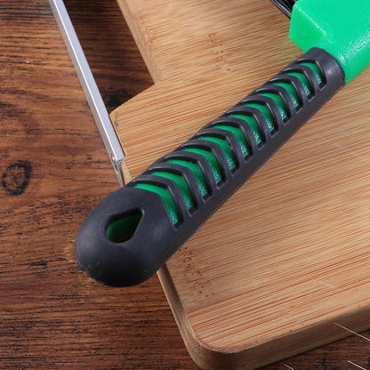 Ergonomic Rubber Grip Horse Hoof Pick with Built Brush Heavy Duty Rust-resistant Hoof Cleaning Tool for Efficient Dirt Removal and Daily Grooming Random Color