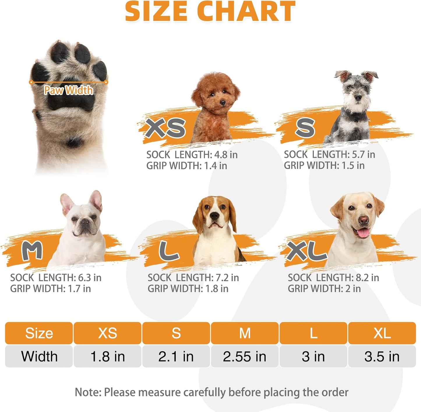 KOOLTAIL Anti Slip Dog Socks Booties to Prevent Licking Paws Scratching, Pet Boots&Paw Protector for Hardwood Floors, Dog Shoes for Winter, Traction Control Grip Socks for Small Medium Large Dogs L