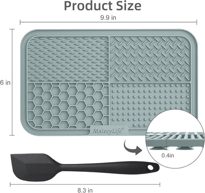 MateeyLife 4 PCS Lick Mat for Dogs and Cats