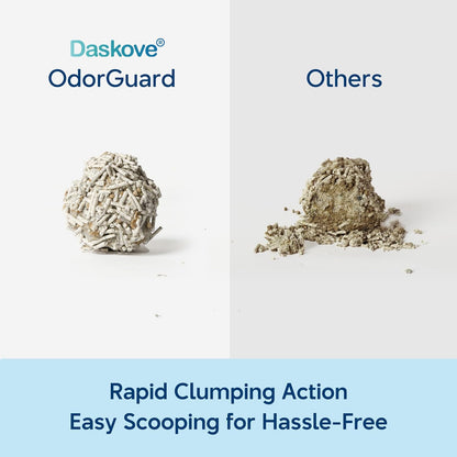 Tofu Cat Litter - Activated Carbon Clumping Litter, Unscented & Low Dust, 30 lbs