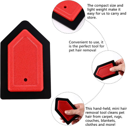 Pet Remover Dog Matted Hair Removal Reusable Pet Hair Catcher Detangler Spray for