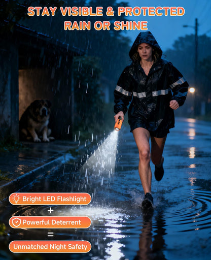 3X Ultrasonic Dog Bark Deterrent, 50ft Long Range Anti Barking Device for Stubborn & Neighbor's Dog, Rechargeable Behavior Training Tool with Flashlight, Safe Humane for Indoor Outdoor Use