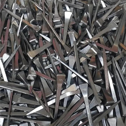 Horseshoe Nails 100Pcs Durable Horseshoe Nails Steel Harness Repair Horse Shoe Hoof Equestrian Sports Equipment for Securing Firmly(100Pcs E6 54mm)