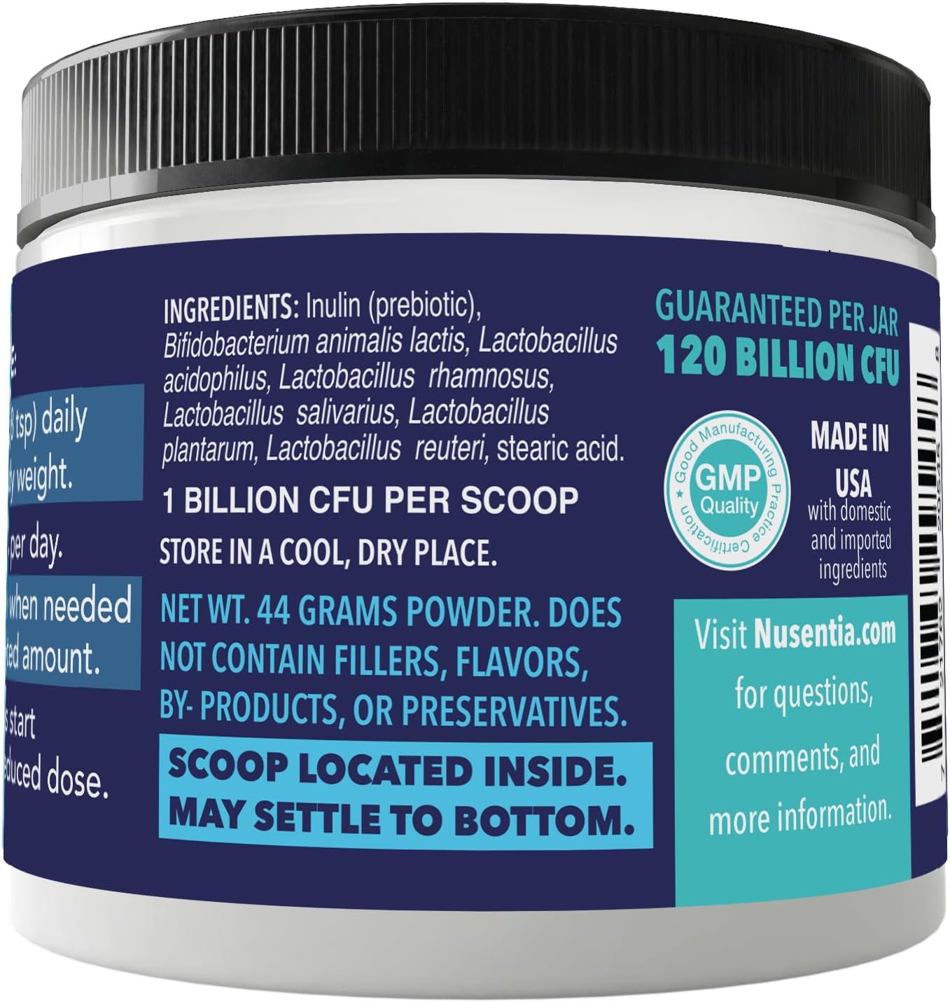 Probiotics for Cats & Dogs : Probiotic Miracle : Bowel & Gut Support : Digestive Health : Stop Diarrhea, Loose Stool