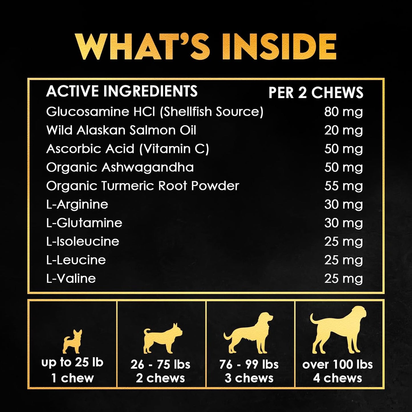 11-in-1 Muscle Gain Chews - Weight Gain Supplements for Dogs with High Protein & Amino Acids - Premium Muscle Builder for Bully & All Breeds - Healthy for Puppies - 150 Chews - Chicken