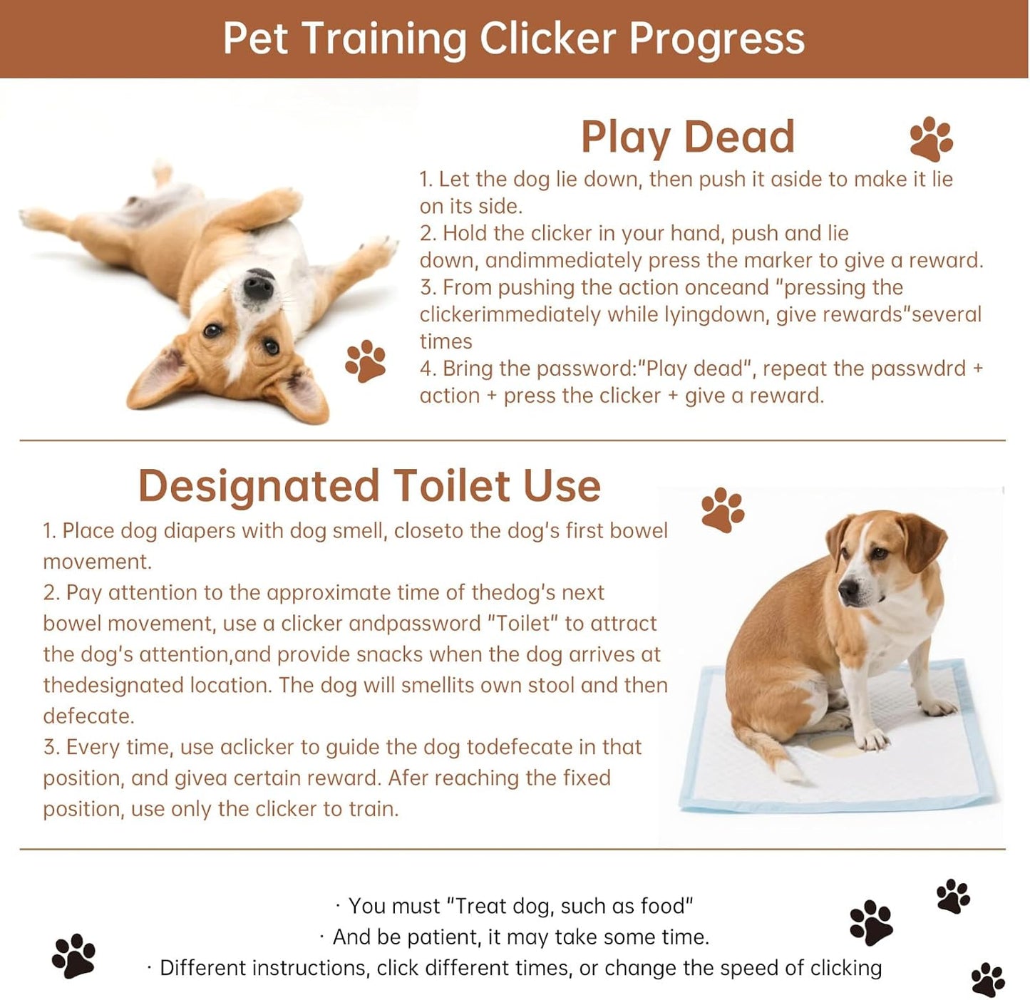 Dog Training Clicker with Wrist Strap Durable Lightweight Easy to Use,Pet Training Clicker for Cats Puppy Birds Horses,Perfect for Behavioral Training 3-Pack (Black,White and Water Lake Blue) (3)