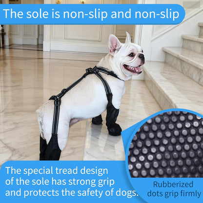 Waterproof Dog Boots for Small+ Dog Toy (Nest)