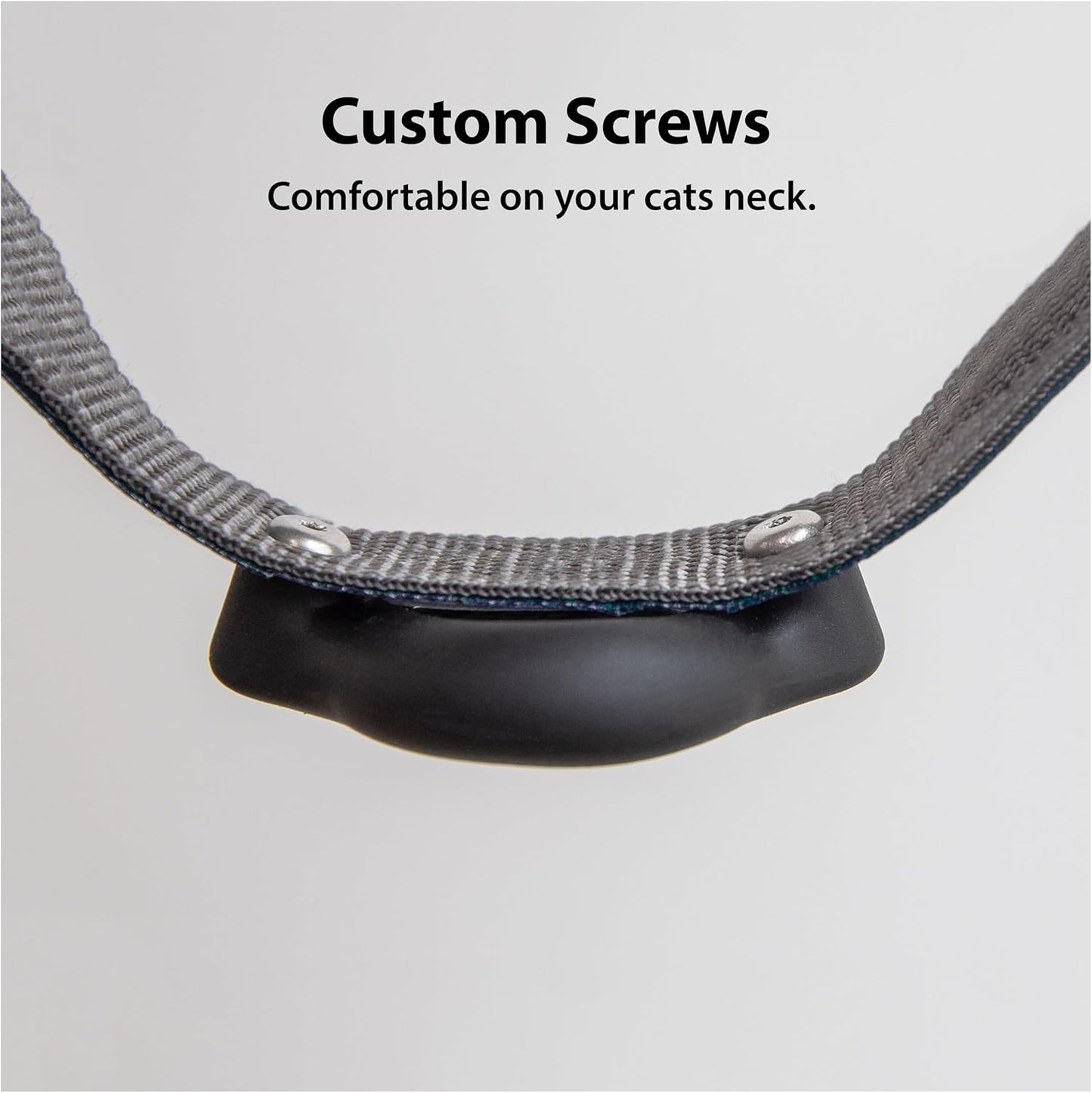 Elevation Lab AirTag Cat Collar Mount - TagVault™ - The Secure & Compact AirTag Holder for Cats | Doesn't Dangle, for Small Dogs Too