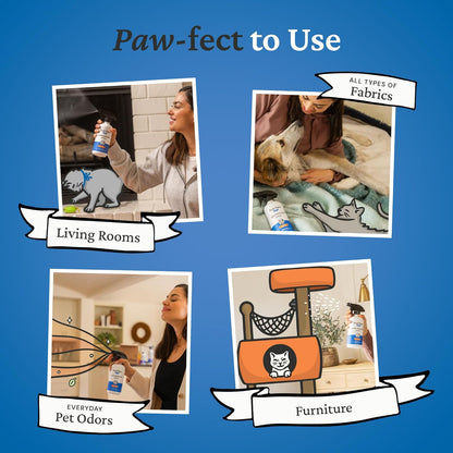 Fresh Wave Citrus Odor Removing Pet Spray, 16 Fl. Oz. | Pet Odor Eliminator for Home | Safer Odor Relief