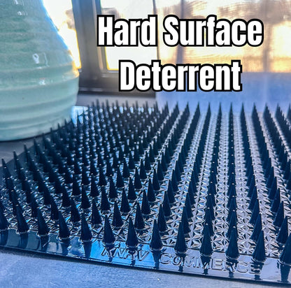 Scat Mats for Dogs & Cats - 10 Pack | Pet Repellent Mats | Keep Dogs Off Couch & Furniture | Keep Off Countertops | Scat Mat for Cats | Deterrent for Pets