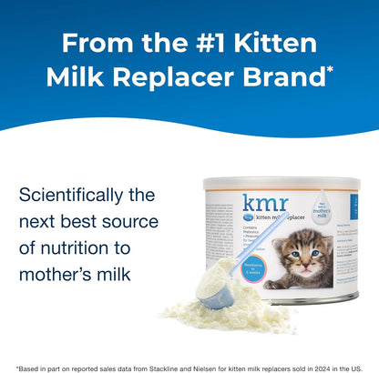 PetAg KMR Kitten Milk Replacer Powder (6 oz) + PetAg KMR 2nd Step Kitten Weaning Food (14 oz)