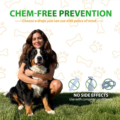 Dog Flеa and Tiсk Prevention for Dogs and Cats, Fleas Ticks Treatment for Dogs, Oral Support Supplement Pest Defense for All Breeds and Ages, Chicken Flavor, 2 Ounce