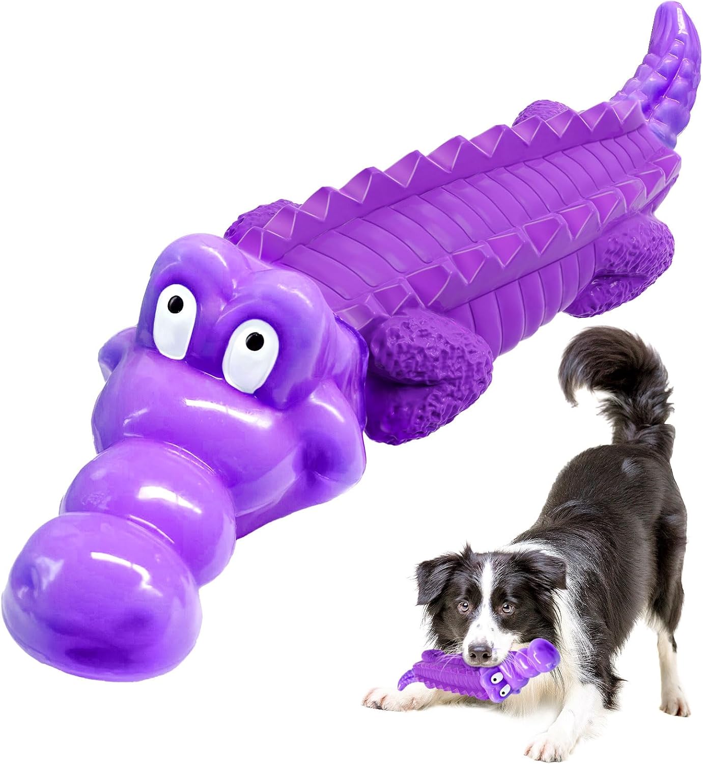 Dog Chew Toys for Aggressive Chewers, Indestructible Tough Interactive Dog Toys for Small Medium Large Breed-Puppy Teeth Chew Toy to Keep Them Busy