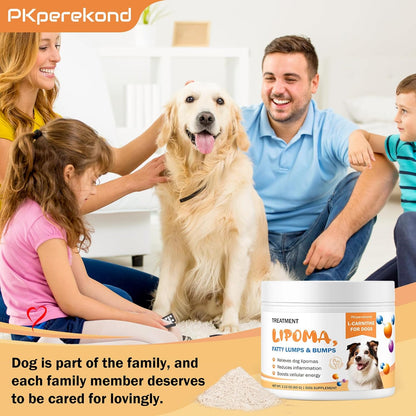 Dog Lipoma Treatment, L-Carnitine Supplement for Dogs, Helps Shrink Fatty Lumps and Bumps Naturally, Boosts Buddy Energy and Vitality, Guard Dogs Overall Wellness to Reduce Lipomas