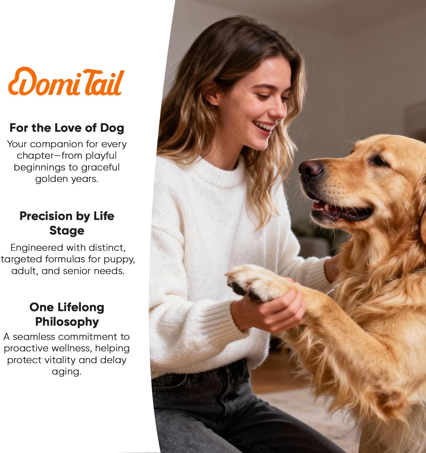 Adult Dog Nutrition Supplements – Vitality, Joint, Heart & Skin Support – with NAD+, Chondroitin, CoQ10, Astaxanthin – All Breeds 1+ – 30 Sachets, 4ct Each – Chicken Flavor