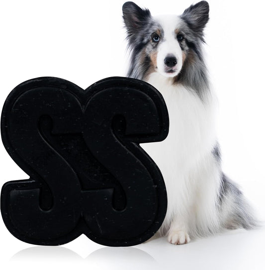 Vegan Dog Shampoo Bar Premium K-Beauty Inspired Gentle Dog Shampoo Bar for Sensitive Skin with Green Tea, Camellia Oil & Centella Asiatica, Elegantly Scented (Silent Grove)