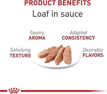 Royal Canin Feline Health Nutrition Adult Instinctive Adult Loaf in Sauce Cat Food, 3 oz (Pack of 24)