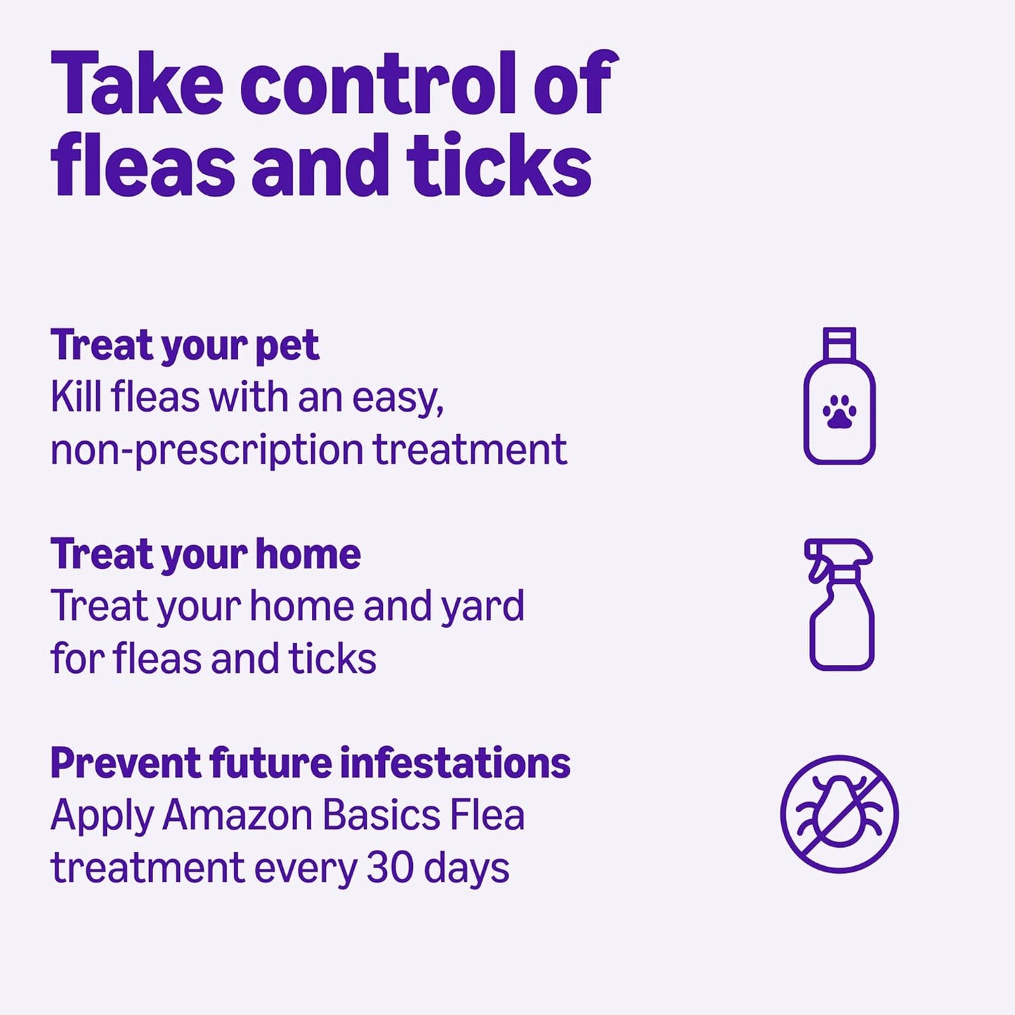 Amazon Basics PreventativeTopical Flea Treatment for Large Cats (Over 9 Pounds), 4 Count