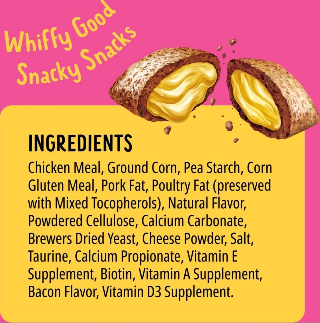 Bundle - Bonkers Bacon Bitties Flavored Dog Treats with Crunchy Outer Shell, Gooey Center, 1-5.3 oz Bag with Bonus Bone Waste Bag Dispenser & Free Roll!