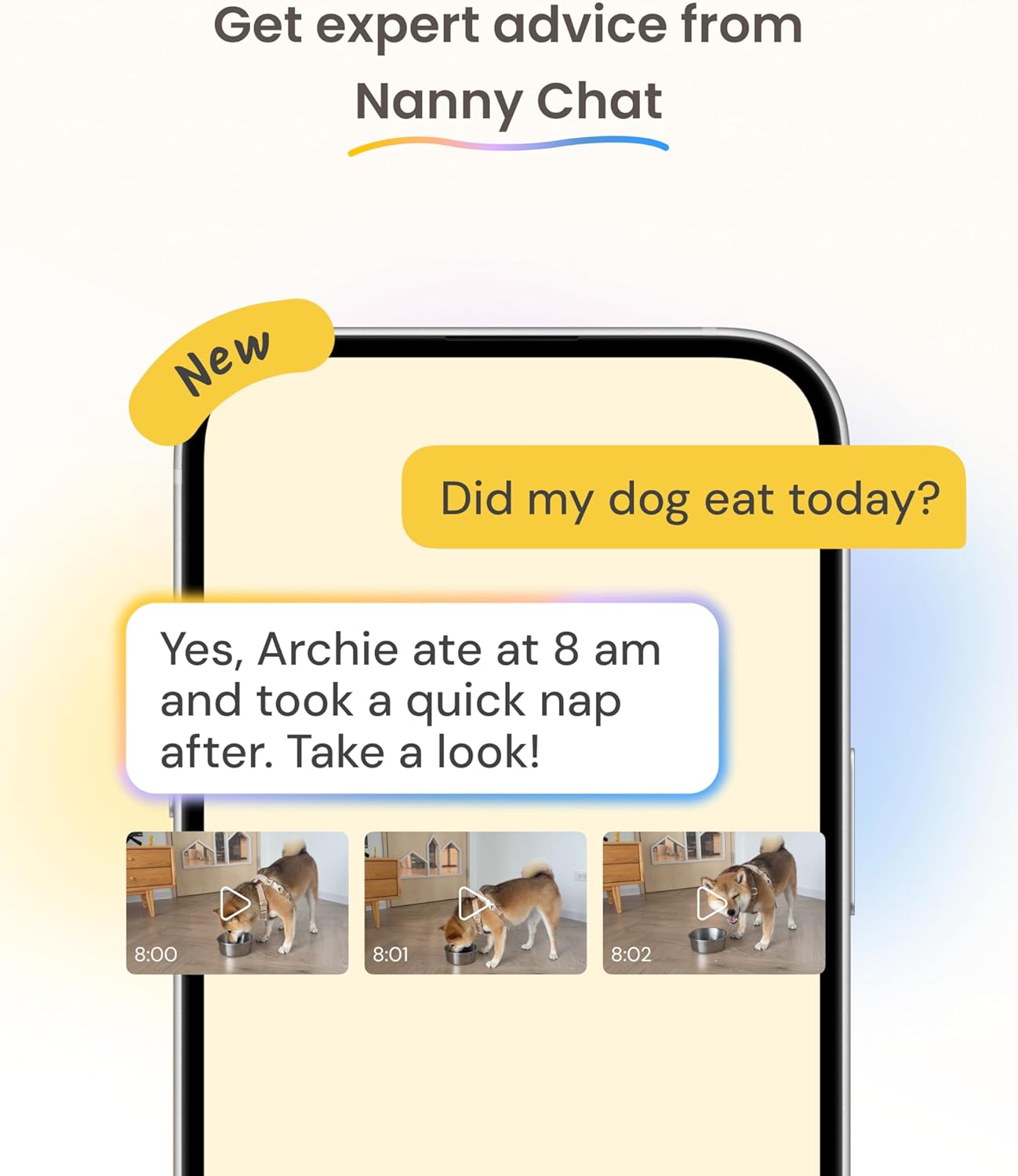 Furbo 360° Dog Camera [Subscription Required] Unlock w/Paid Plan: Home Security & Dog Safety Alerts, Rotating Pet Treat Toss w/ 2-Way Speaker, Smart Cam w/Phone App (Low Risk, 3mo Min. Cancel Anytime)
