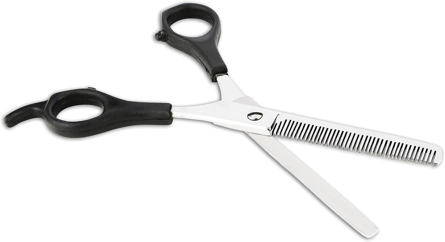Laazar 6.5" 42 Teeth Thinning Dog Shear, Pet Grooming Scissors