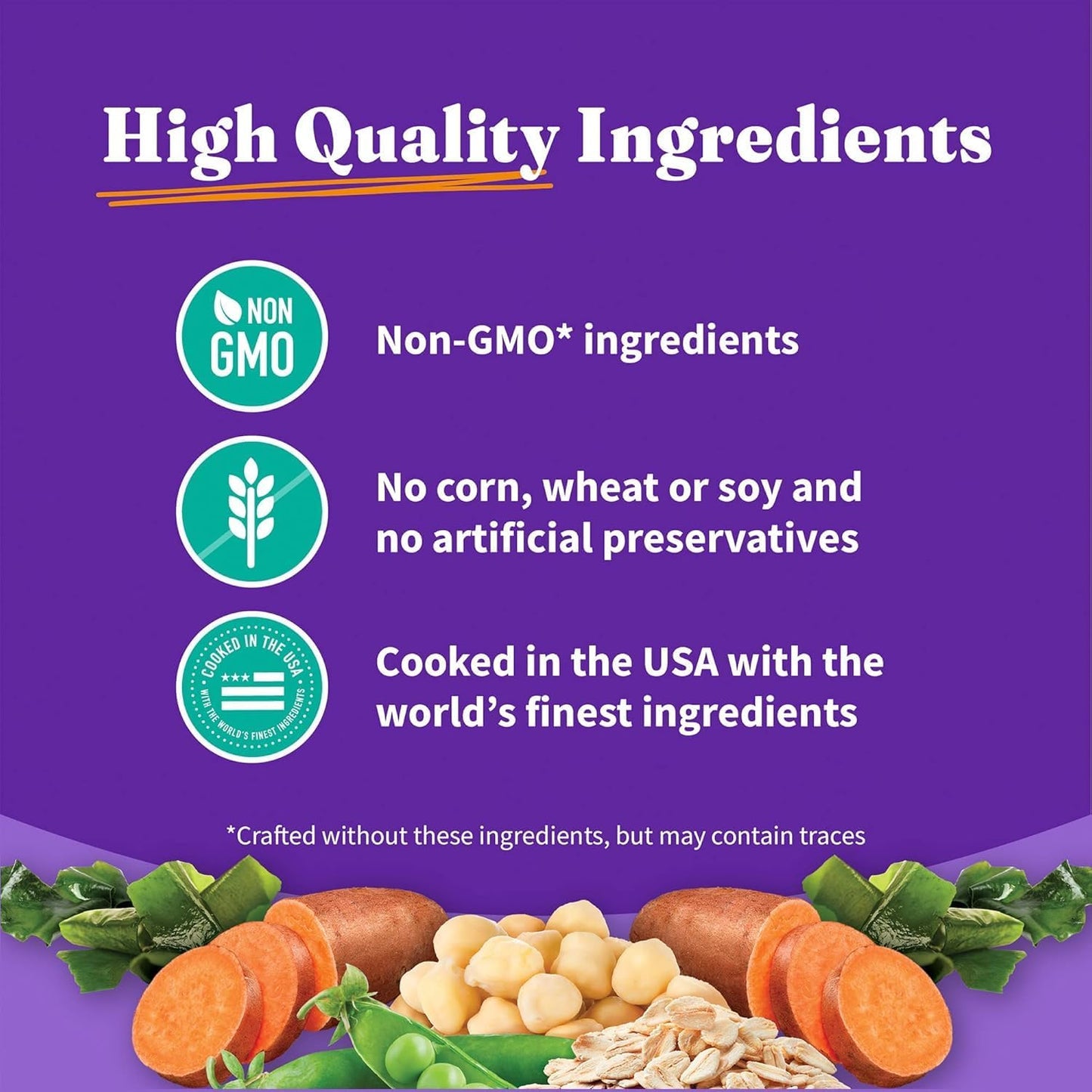 Halo Holistic Vegan Dog Food, Plant-Based Recipe with Kelp, Dry Dog Food, Complete Digestive Health, Kibble for Adult Dogs, 3.5 lb Bag