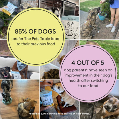 The Pets Table Beef & Berries Grain-Free Air Dried Dog Food, 1 lb (16 Oz) Bag