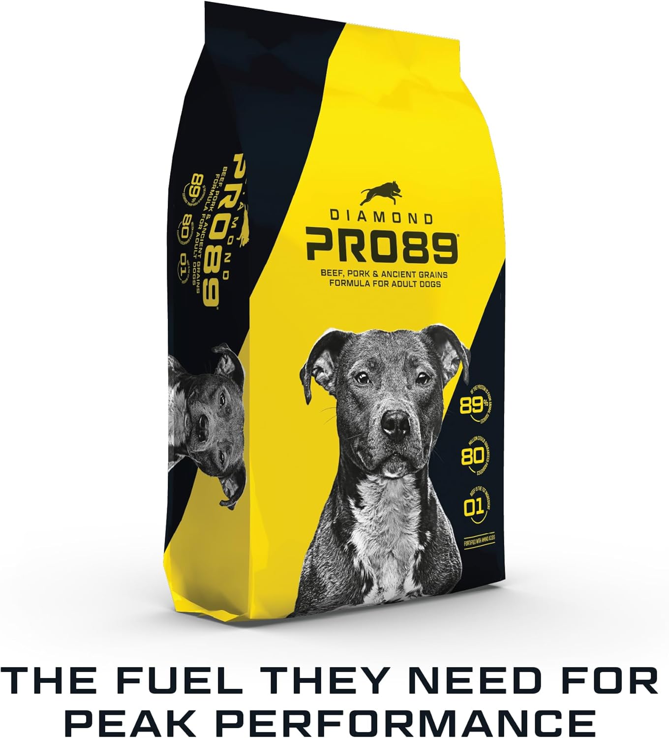 Beef, Pork and Ancient Grains Dry Dog Food Formula with High Protein, Probiotics, and Premium Ingredients