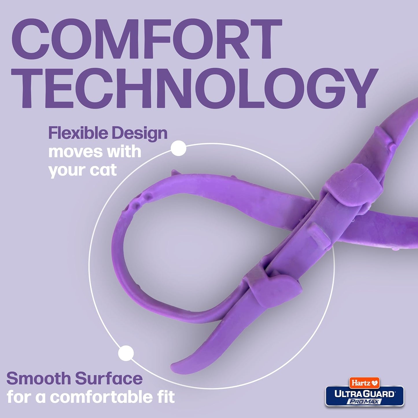 Hartz UltraGuard ProMax Flea & Tick Collar for Cats I 14 Months Protection I Soft & Comfortable | Flea & Tick Prevention I 2 Pack