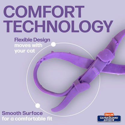 Hartz UltraGuard ProMax Flea & Tick Collar for Cats I 14 Months Protection I Soft & Comfortable | Flea & Tick Prevention I 2 Pack