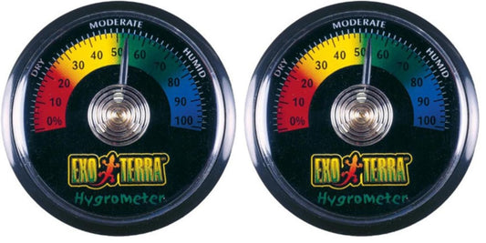 Exo Terra Exo Terra Analog Hygrometer (Pack of 2)