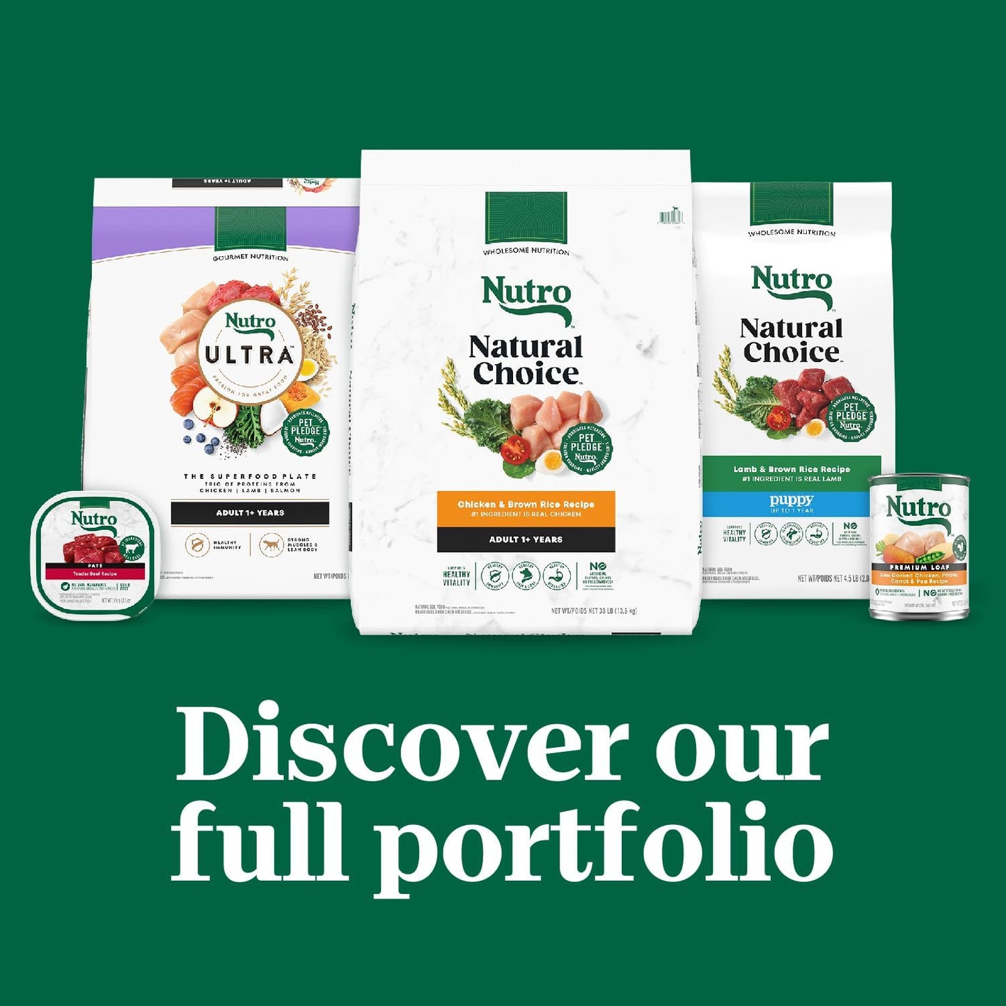 Nutro Hearty Stew Adult Natural Grain Free Wet Dog Food Cuts in Gravy Chicken Beef Variety Pack, 12.5 oz Cans (12 Count, Pack of 1)