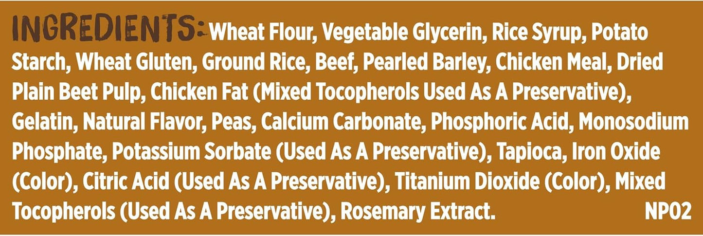 Nutrish Soup Bones Premium Dog Chews with Real Beef and Barley, 11 Chews, Packaging May Vary (Rachael Ray) (Pack of 2)