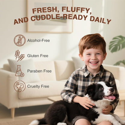 Dog Cologne & Pet Perfume – Long-Lasting Coconut & Vanilla Scent | Alcohol-Free Deodorizing Spray for Dogs & Cats, Gentle Non-sticky Grooming Formula, 4.06 oz