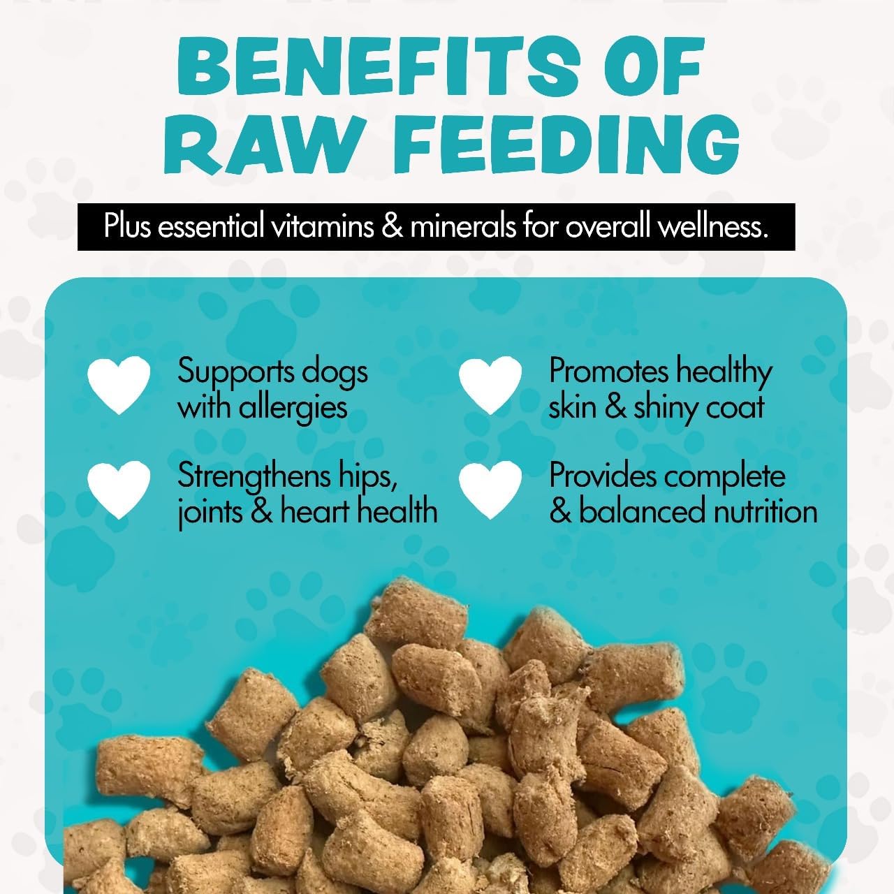Freeze Dried Dog Food for Small & Large Breeds Dogs, 6 Oz Beef Dog Food Toppers for Picky Eatres, Made in USA - Grain Free & All Natural Freeze Dried Dog Treats Made with 96% Meat Organs