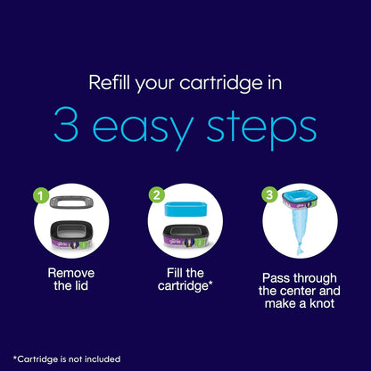 Litter Genie Refill Bags | Stand Alone Genuine Film 6 pk | Compatible with Litter Genie Standard and Jumbo Refills | Ultimate Odor Control Cat Litter Bags | Up to 12 Months of Supply for one cat