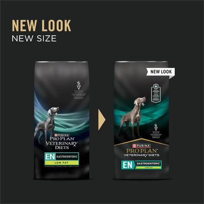 Pro Plan Veterinary Diets Purina EN Gastroenteric Low Fat Canine Formula Dog Food Dry Recipe - 25 lb. Bag