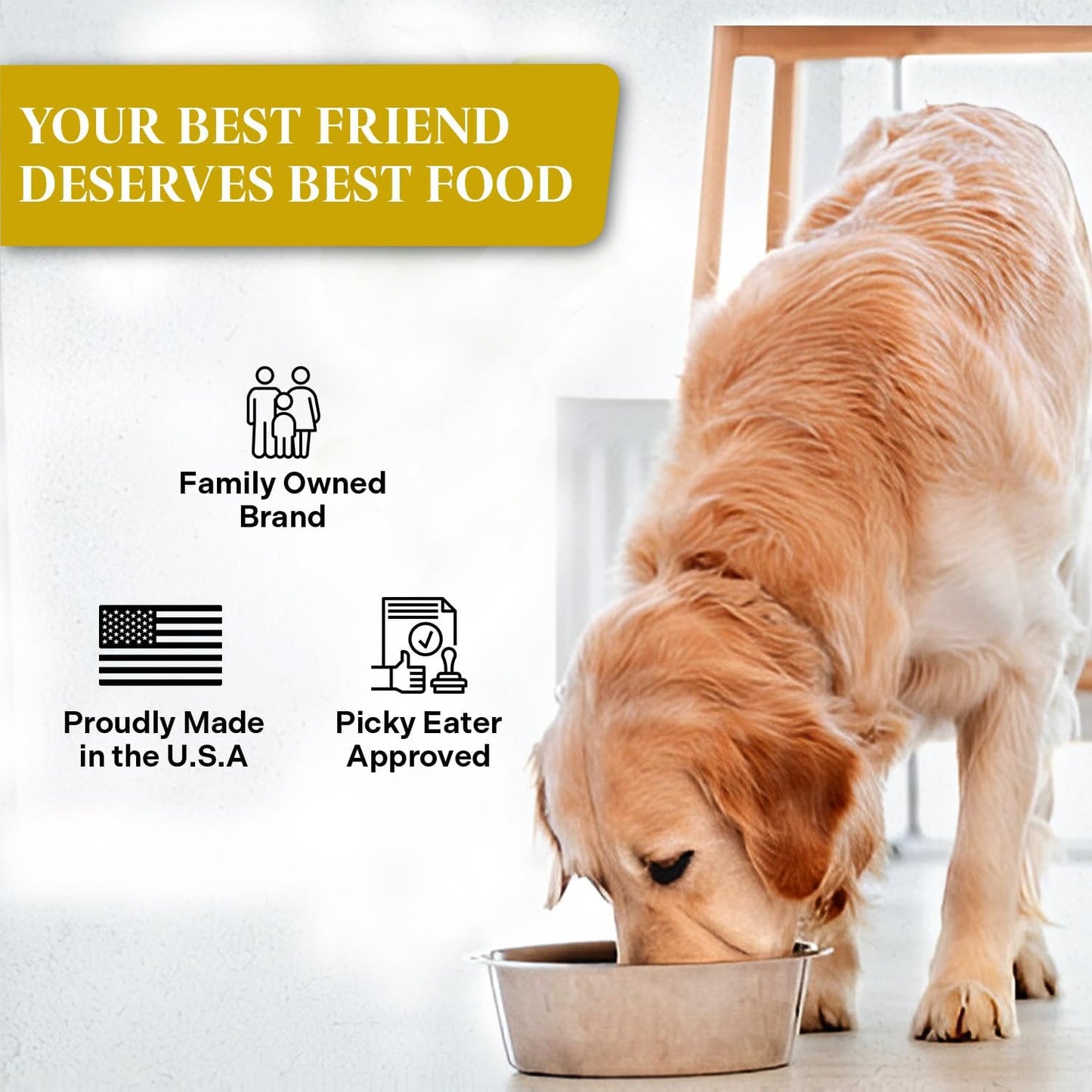 Healthy Dogma - PetMix Dehydrated Dog Food for Allergies, Freeze Dried, Raw, Homemade Dog Food (Chicken Dinner, 2 lbs)