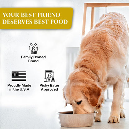 Healthy Dogma - PetMix Dehydrated Dog Food for Allergies, Freeze Dried, Raw, Homemade Dog Food (Chicken Dinner, 2 lbs)