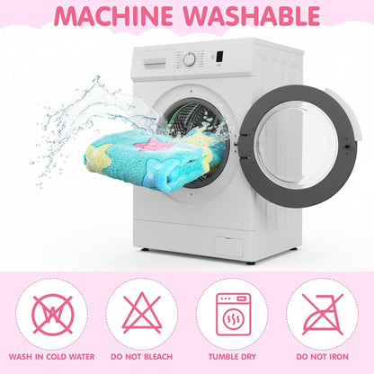 8 Pcs Reversible Cat Hammock for Cage Double Sided Cat Hanging Soft Hammock Bed with Straps and Metal Hooks for Indoor Kitten Puppy Ferret Rabbits(Starfish Style)