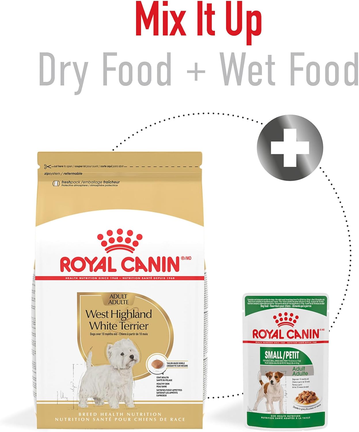 Royal Canin Breed Health Nutrition West Highland White Terrier Adult Dry Dog Food, 10 lb Bag
