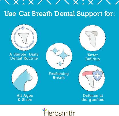 Herbsmith Cat Breath - Dental Support for Cats - 75g