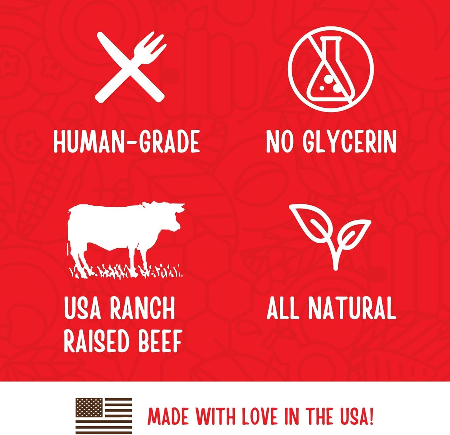 Full Moon All Natural Essentials Beef Jerky Tenders Free Range Human Grade 24 oz