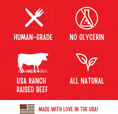 Full Moon All Natural Essentials Beef Jerky Tenders Free Range Human Grade 24 oz