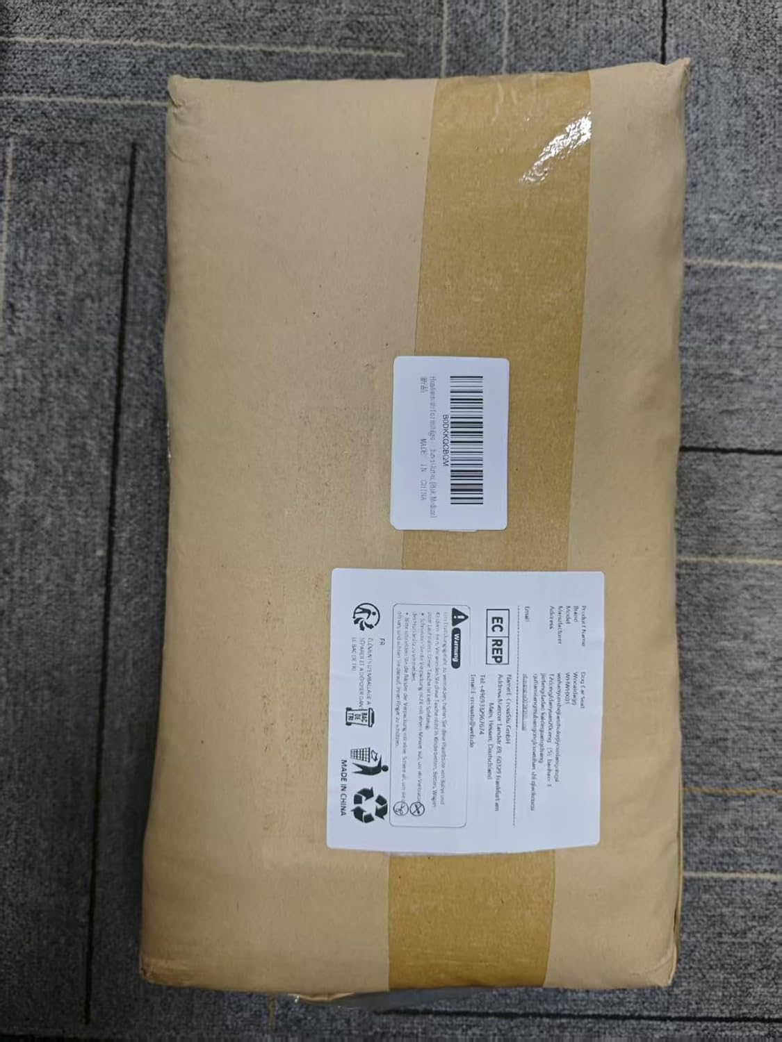 Dog Car Seat for Medium Dogs, Pet Travel Bed with Seat Belt Channel, Fully Detachable and Washable, 3 Straps Easy to Install (Pink)