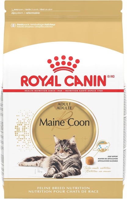 Royal Canin Feline Breed Nutrition Maine Coon Adult Dry Cat Food, 6 lb Bag